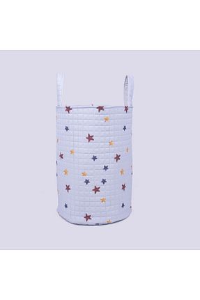 سبد لباس آبی حصیر arbababy - کد 127948282