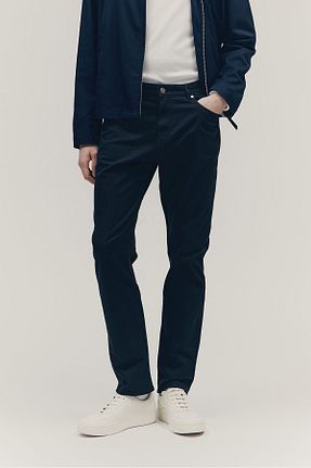 شلوار مشکی مردانه پنبه ای H&M - کد 857500257