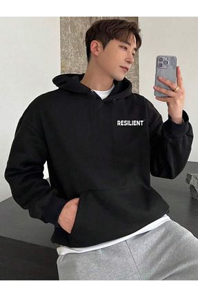 سوئیشرت مشکی زنانه چاپی DEEPSENCE - کد 878328974