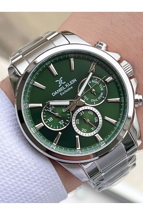 ساعت مچی سبز مردانه 41-45 میلی متر Daniel Klein - کد 878517939