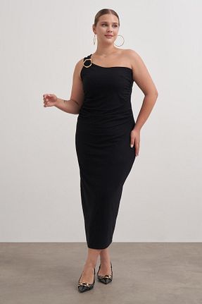 لباس مشکی زنانه بافتنی Myline - کد 878506378