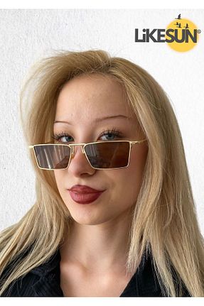 عینک آفتابی قهوه ای زنانه UV400 RAPHAEL JR - کد 843570502