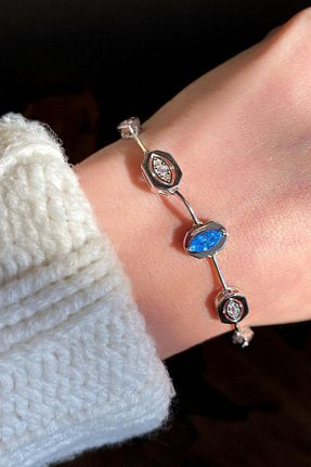 دستبند نقره زنانه 925 عیار Spossy Silver Jewelry - کد 878521597