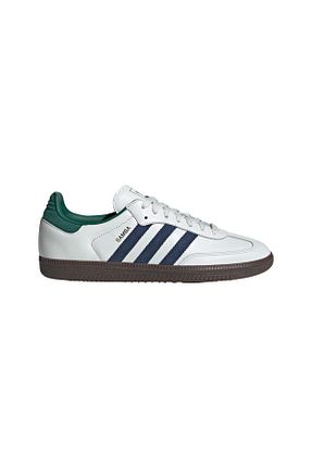 کفش اسنیکر سفید مردانه چرم مصنوعی adidas - کد 870374580