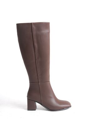 چکمه قهوه ای زنانه چرم مصنوعی sedora shoes - کد 878535518