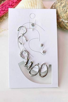 گوشواره جواهر طوسی Saint Charmes - کد 878561322