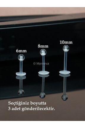 پیرسینگ سفید مردانه MORNEVA - کد 878562681