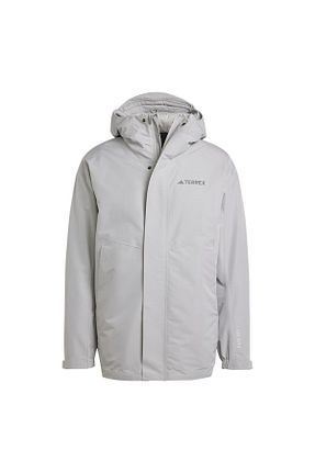 کاپشن اسپرت طوسی مردانه رگولار adidas - کد 868285774