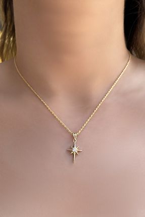 گردنبند طلا طلائی زنانه 14 عیار Altınaşkı - کد 816378671