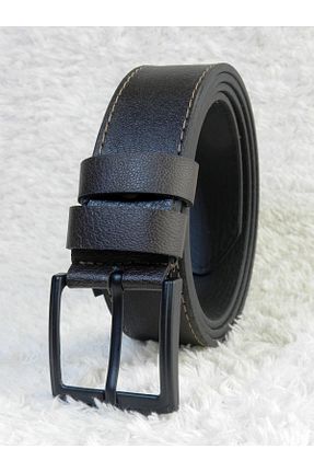 کمربند قهوه ای مردانه چرم مصنوعی Shine Leather - کد 878601506