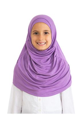 روسری بنفش پنبه ای Modish Group - کد 878839045