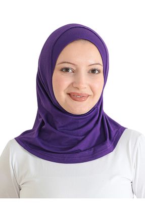 روسری بنفش پنبه ای Modish Group - کد 878679629