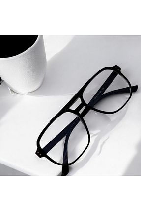 عینک محافظ نور آبی مشکی زنانه 53 HMG Aksesuar - کد 878747663