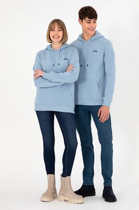 سوئیشرت آبی مردانه ساده U.S. Polo Assn. - کد 862426309