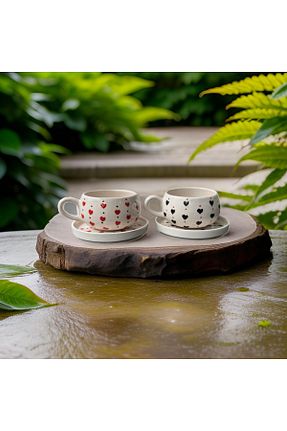 لیوان آب سفید سرامیک Çiporcal - کد 878768133