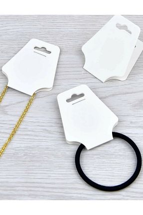 گردنبند جواهر سفید زنانه Takıtakaksesuar - کد 878799694