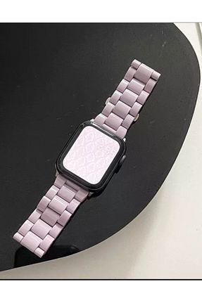 بند ساعت هوشمند بنفش FirstModel - کد 878786845