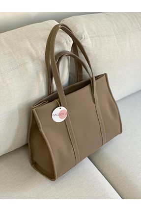 کیف دوشی بژ زنانه جیر BAGLOVİS - کد 878808705