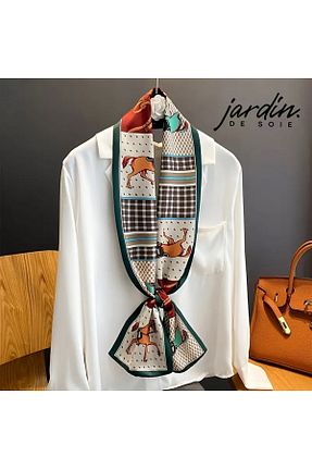 شال رنگی زنانه پلی ساتن Genel Markalar - کد 878807047