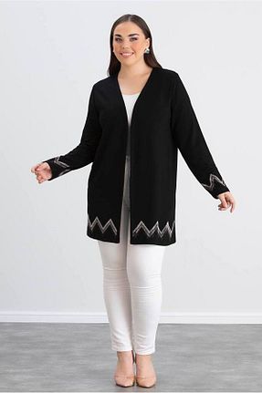 رویه سایز بزرگ مشکی زنانه ویسکون FOR ESRA BIG TREND - کد 878820807