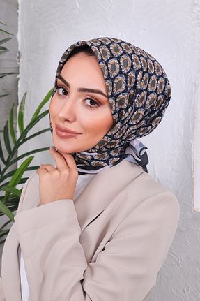 روسری مشکی 100 x 100 BUSLEM - کد 878824914