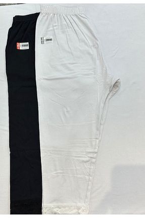 ساق شلواری حجاب سفید زنانه بافت GİYSEM UNDERWEAR - کد 878936031