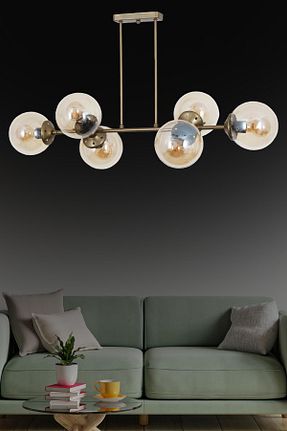 لوستر مشکی فلزی Taşcan Aydınlatma - کد 831818305