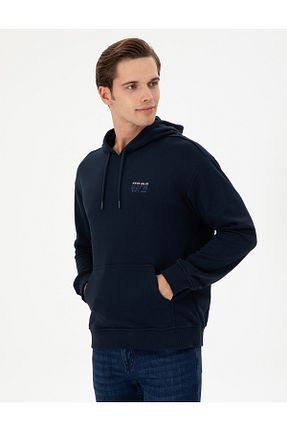 سوئیشرت سرمه ای مردانه ساده U.S. Polo Assn. - کد 878864267
