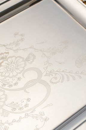 سینی متالیک استیل ضد زنگ Porsima - کد 878906151