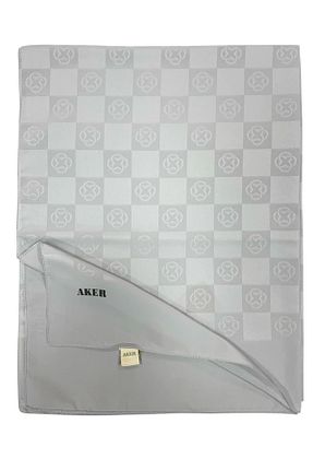 شال طلائی زنانه پلی استر Aker - کد 806128601