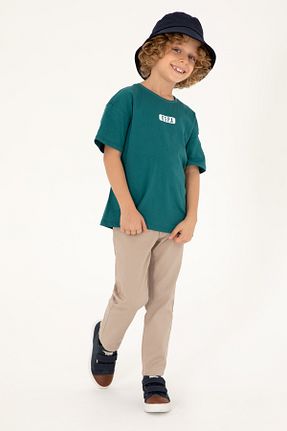 تیشرت سبز بچه گانه اورسایز U.S. Polo Assn. - کد 878965397