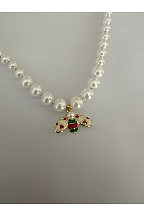 گردنبند مروارید طلائی مروارید فرهنگی MAT STORE - کد 878991987