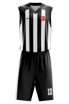 لباس فرم بسکتبال مشکی زنانه ACR Giyim Tekstil Forma Baskı - کد 788155722