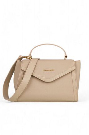 کیف دستی بژ زنانه سایز متوسط Pierre Cardin - کد 879006230