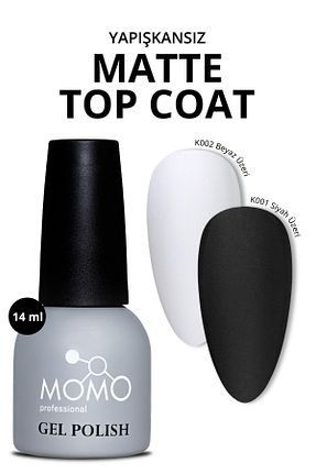 لاک ناخن دائمی سفید MOMO professional - کد 131083975