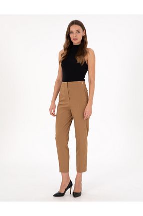 شلوار بژ زنانه پارچه Pierre Cardin - کد 879010822