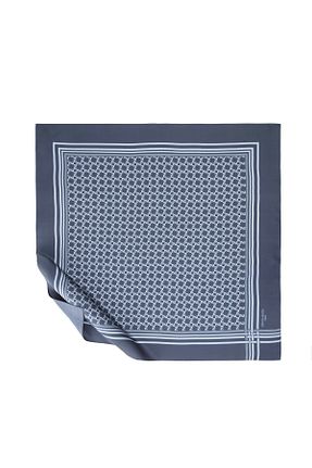روسری سرمه ای 90 x 90 Pierre Cardin - کد 879011675