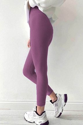 ساق شلواری بنفش زنانه بافتنی Madmext - کد 466254962
