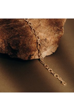 دستبند نقره زرد زنانه 925 عیار CareTTa Silver - کد 879021413