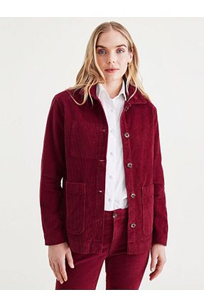 کاپشن زرشکی زنانه رگولار Dockers - کد 879029110