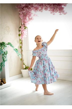 لباس آبی بچه گانه بافتنی Stil Burada - کد 870841157