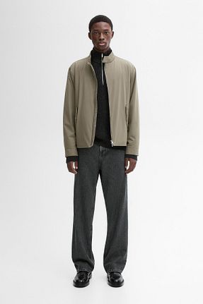 کت سبز مردانه رگولار Massimo Dutti - کد 879059897