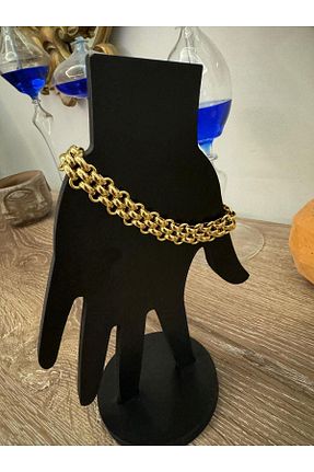 دستبند استیل (فولاد) زرد استیل (فولاد) misstakıjewerly - کد 879055188