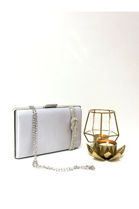 کیف مجلسی طوسی زنانه پارچه ای melezzi - کد 879067814