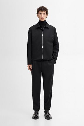 کت مشکی مردانه رگولار Massimo Dutti - کد 879062811