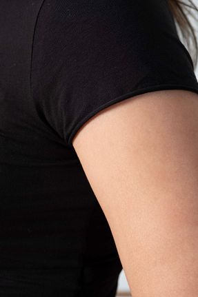 بلوز مشکی زنانه ساده Güneş - کد 879079122