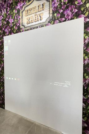 صفحه نمایش پروجکشن سفید Akıllı Kağıt - کد 656135022