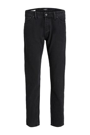 شلوار جین طوسی مردانه پاچه گشاد Jack & Jones - کد 799643267