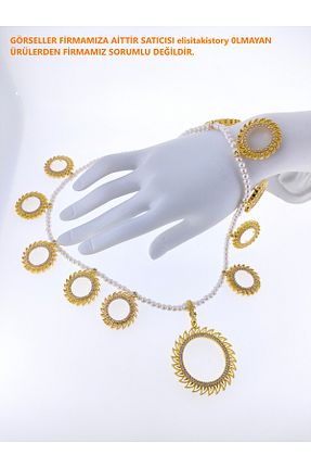 گردنبند جواهر طلائی زنانه روکش طلا elisitakistory - کد 840816495
