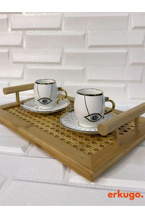سینی قهوه ای بامبو ERKUGO - کد 873660934